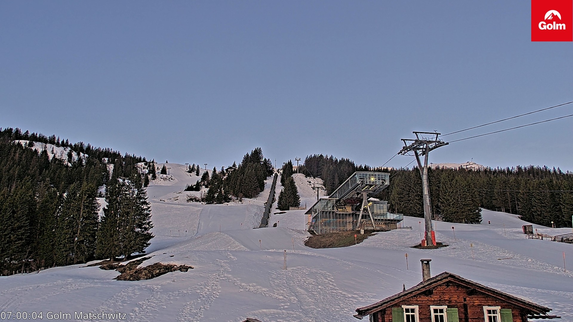 Archiv Foto Webcam Matschwitz am Golm