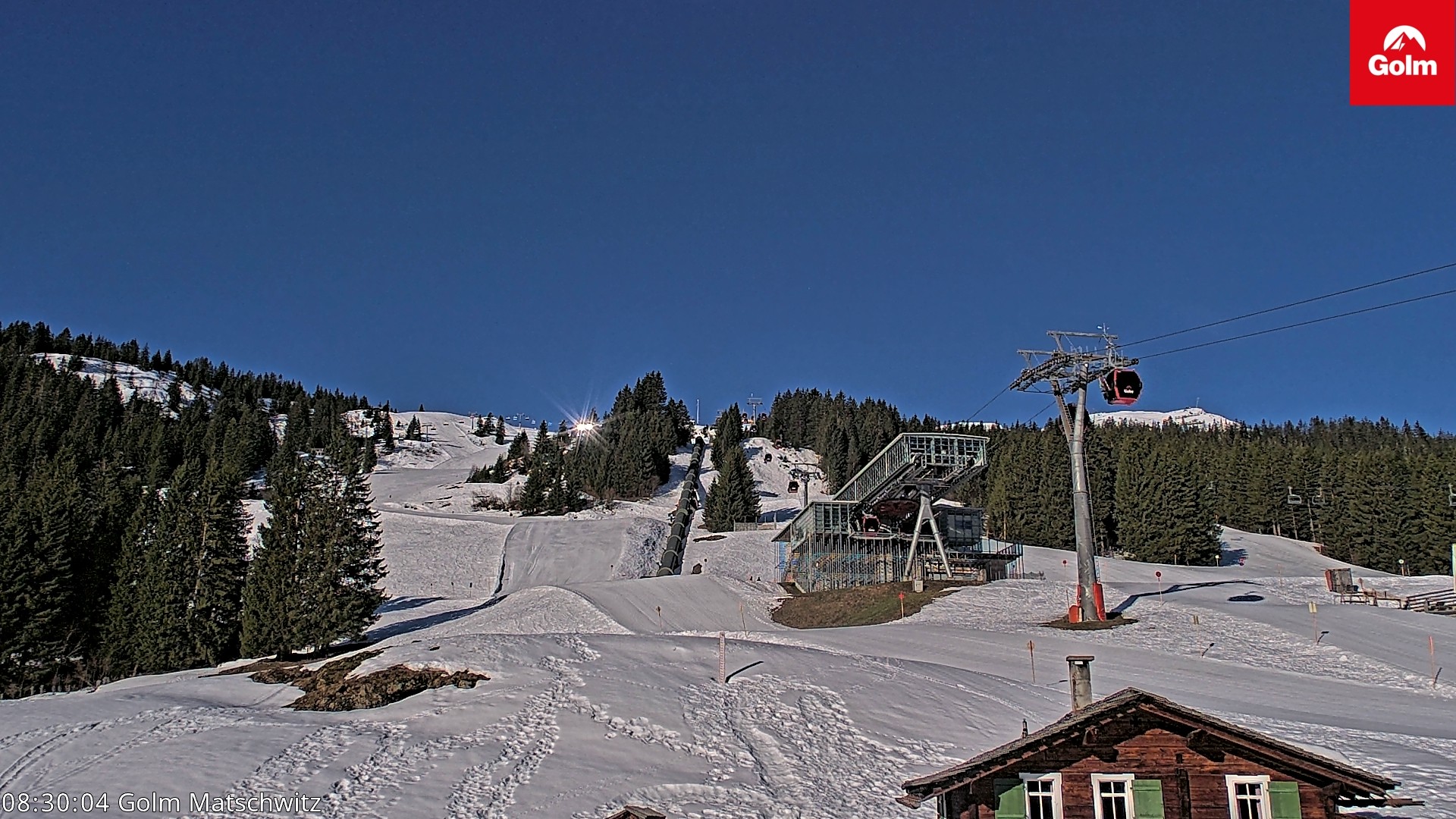 Archiv Foto Webcam Matschwitz am Golm