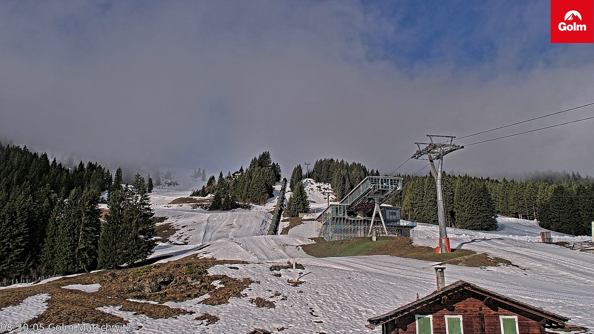 Archiv Foto Webcam Matschwitz am Golm