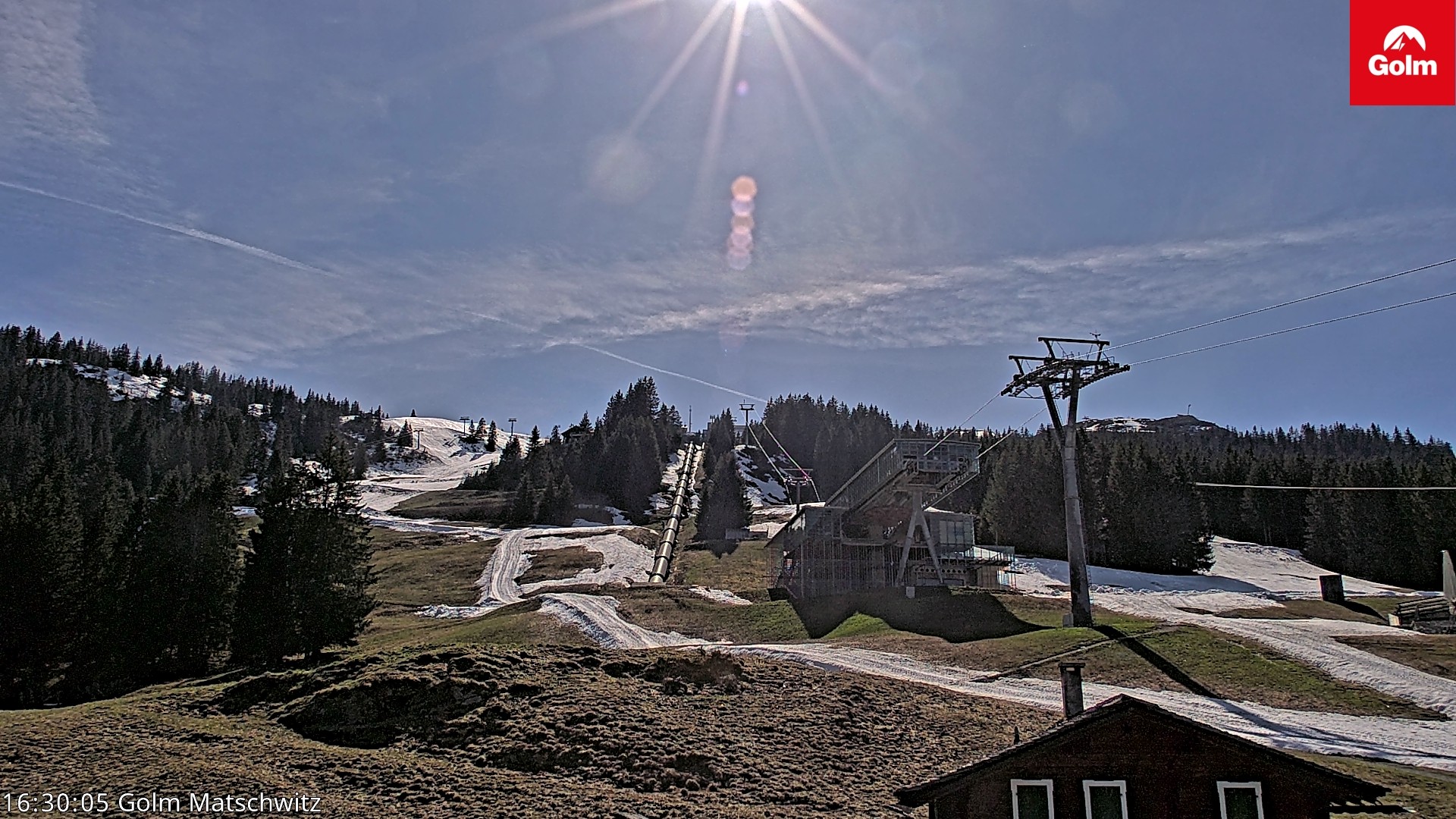 Archiv Foto Webcam Matschwitz am Golm