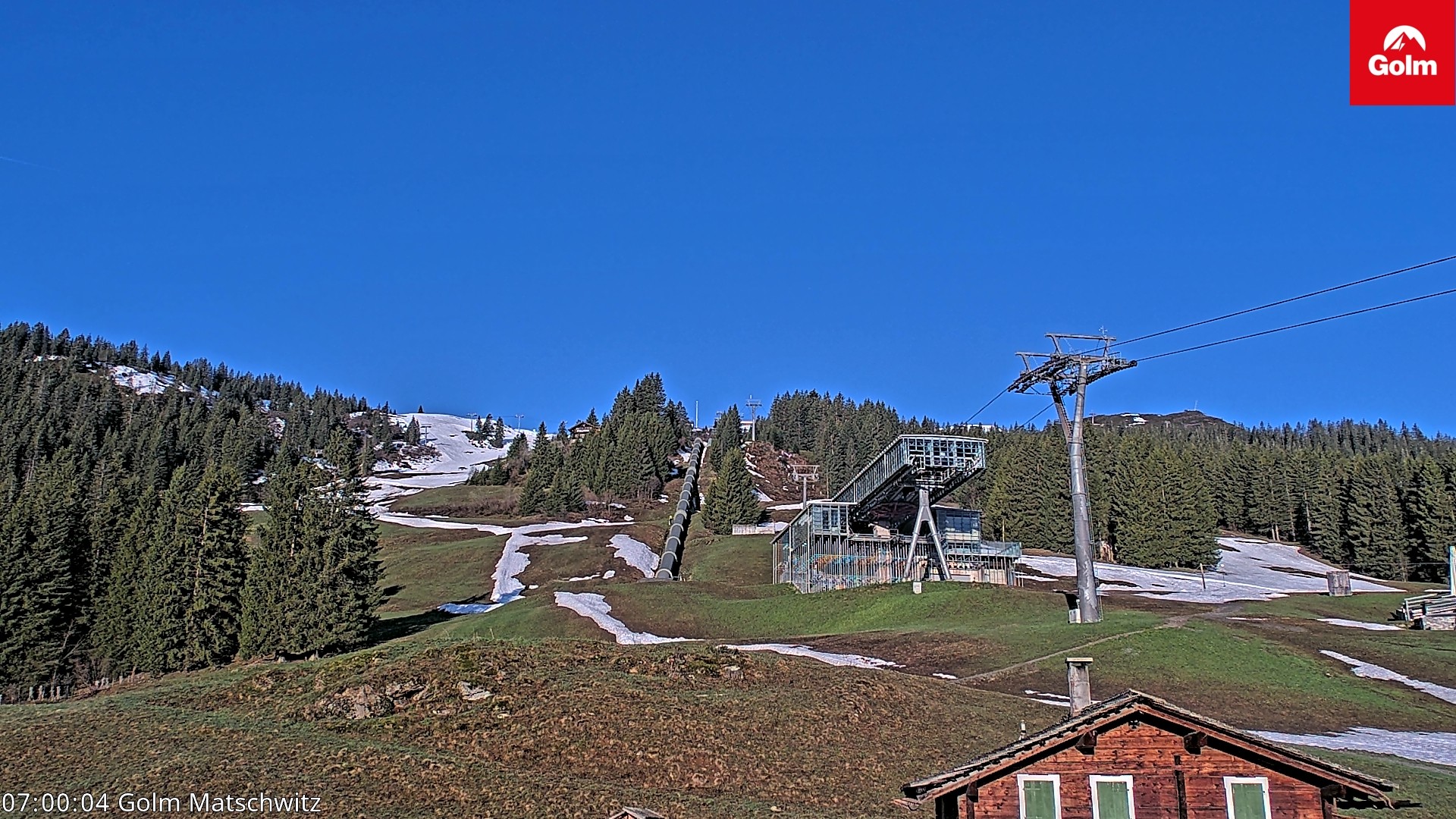 Archiv Foto Webcam Matschwitz am Golm