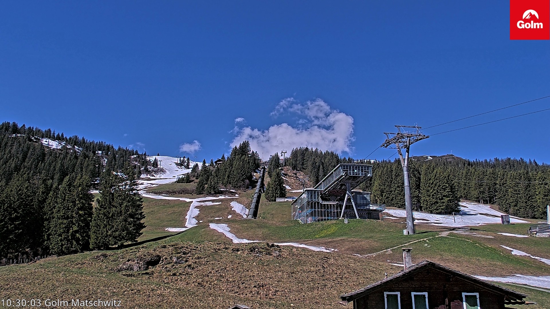 Archiv Foto Webcam Matschwitz am Golm