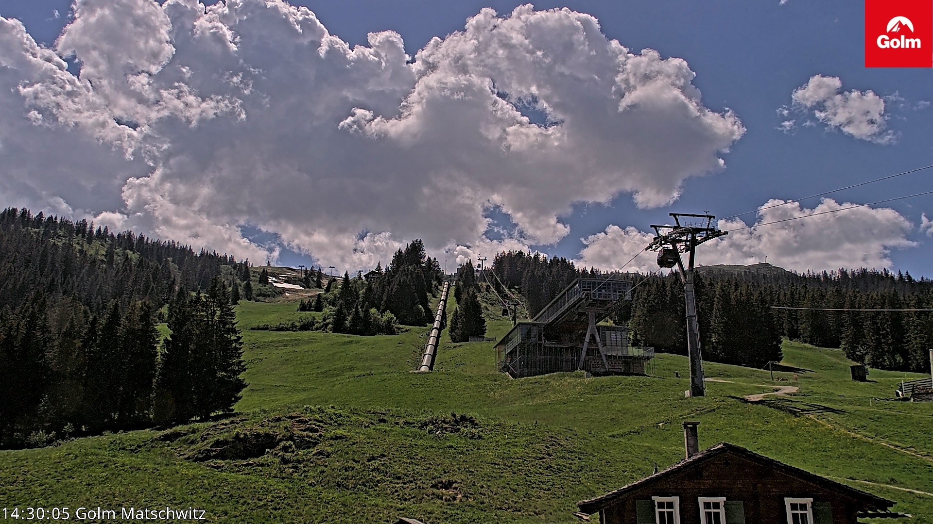 Archiv Foto Webcam Matschwitz am Golm