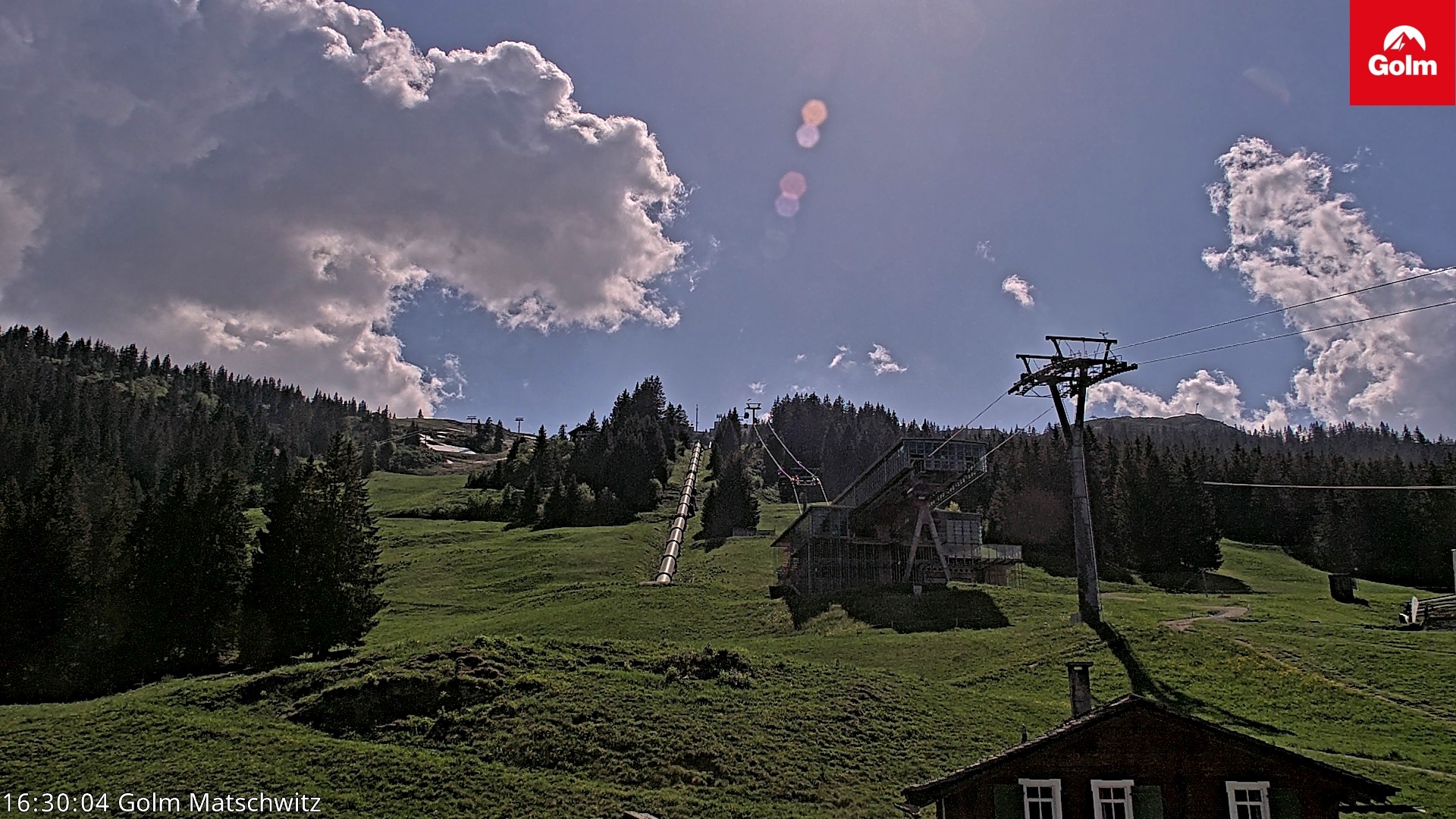 Archiv Foto Webcam Matschwitz am Golm