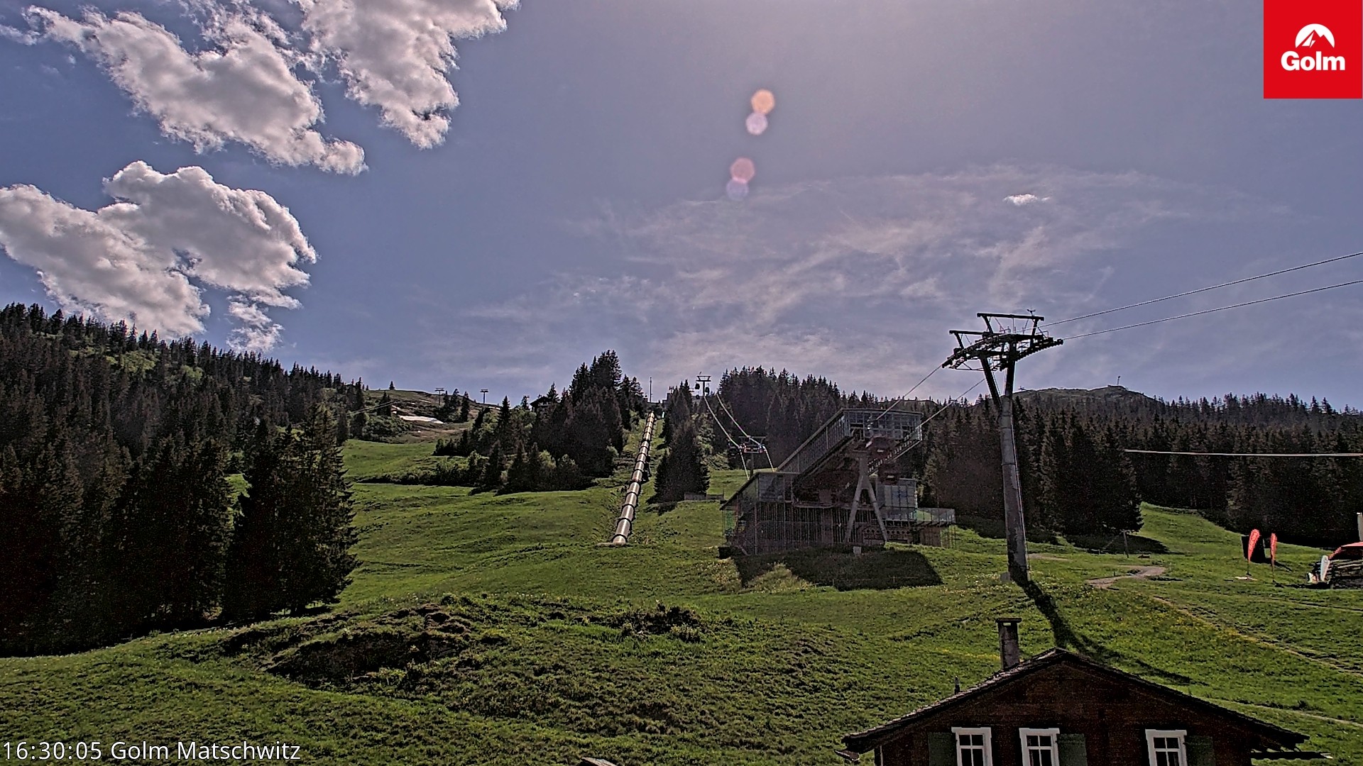 Archiv Foto Webcam Matschwitz am Golm