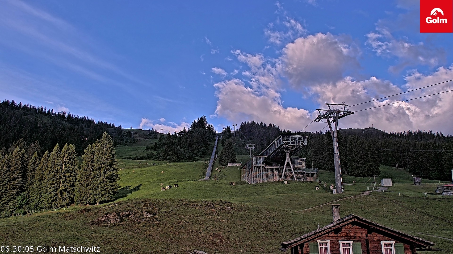 Archiv Foto Webcam Matschwitz am Golm