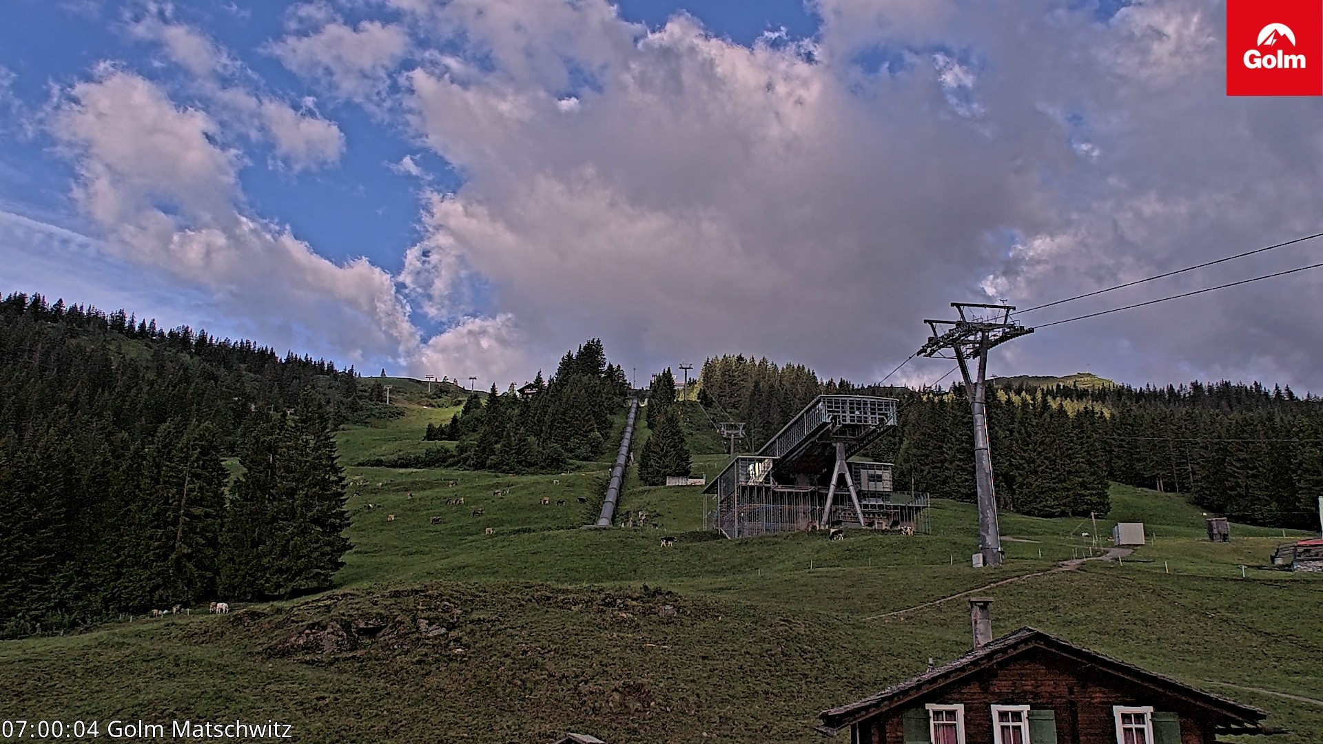 Archiv Foto Webcam Matschwitz am Golm