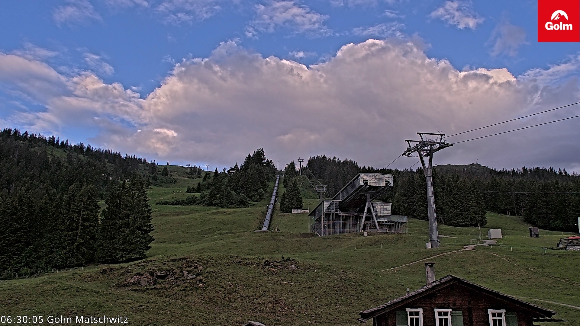 Archiv Foto Webcam Matschwitz am Golm