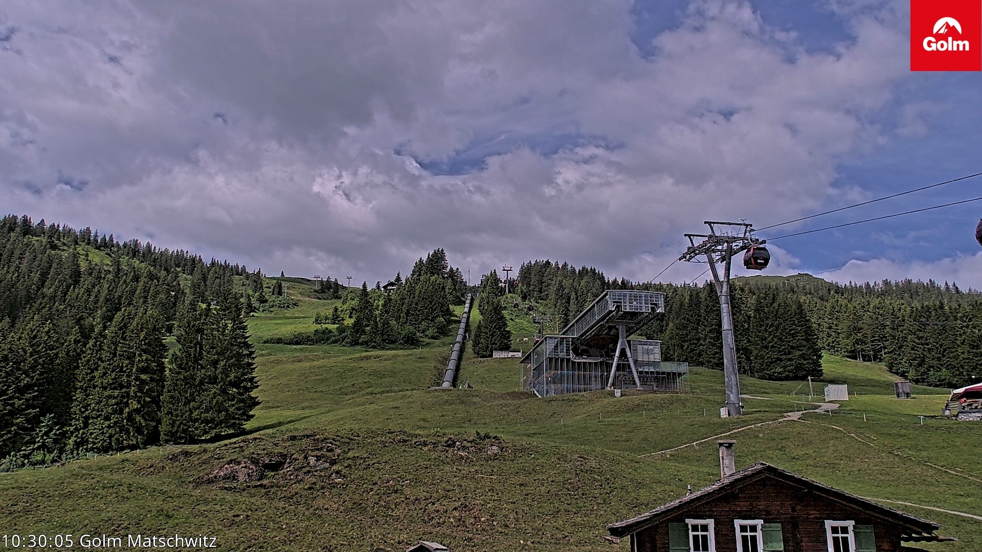 Archiv Foto Webcam Matschwitz am Golm