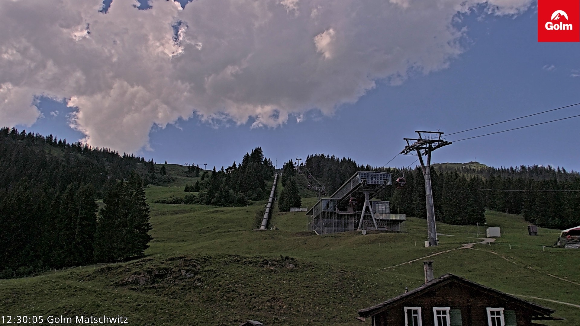 Archiv Foto Webcam Matschwitz am Golm