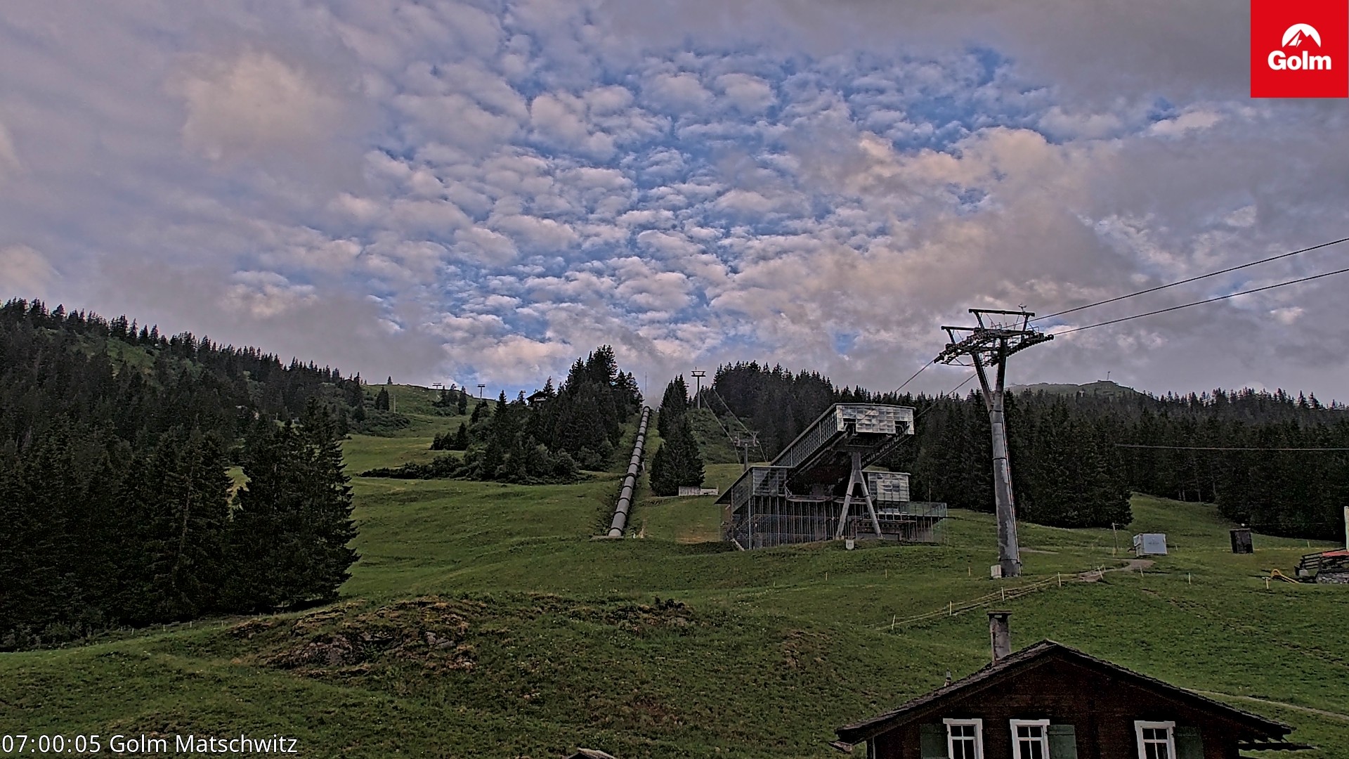 Archiv Foto Webcam Matschwitz am Golm
