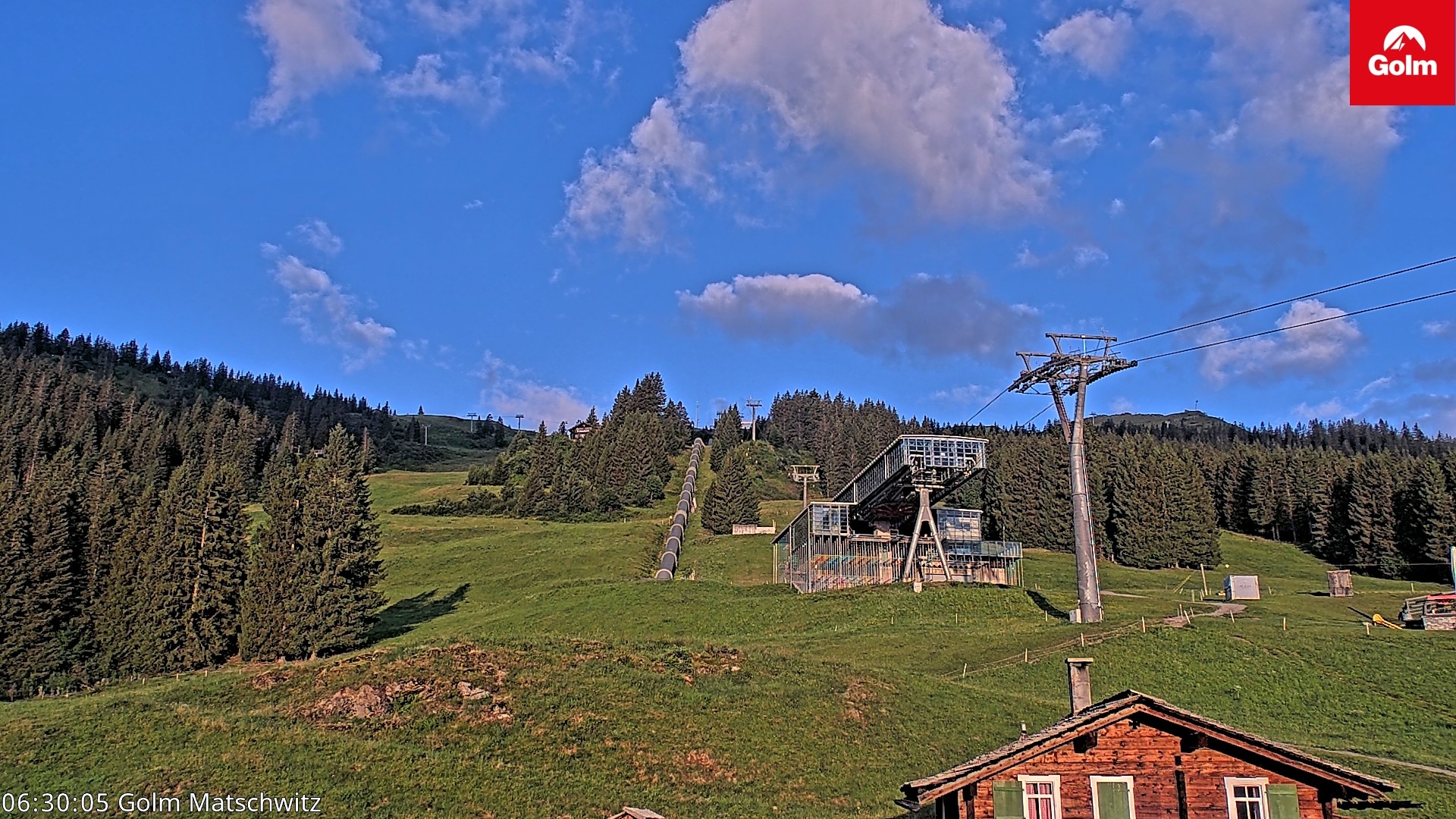 Archiv Foto Webcam Matschwitz am Golm