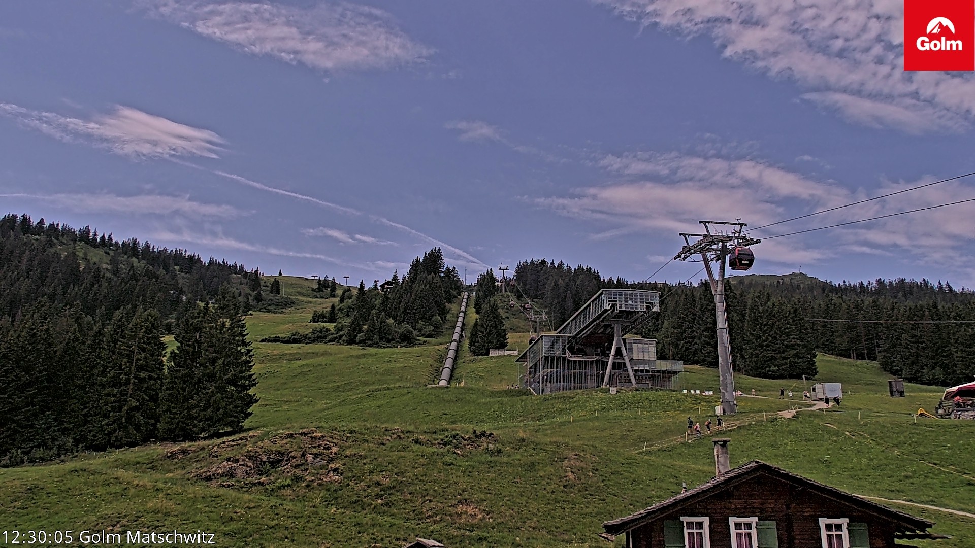 Archiv Foto Webcam Matschwitz am Golm