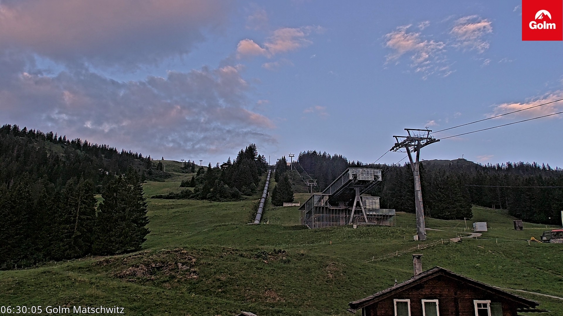 Archiv Foto Webcam Matschwitz am Golm