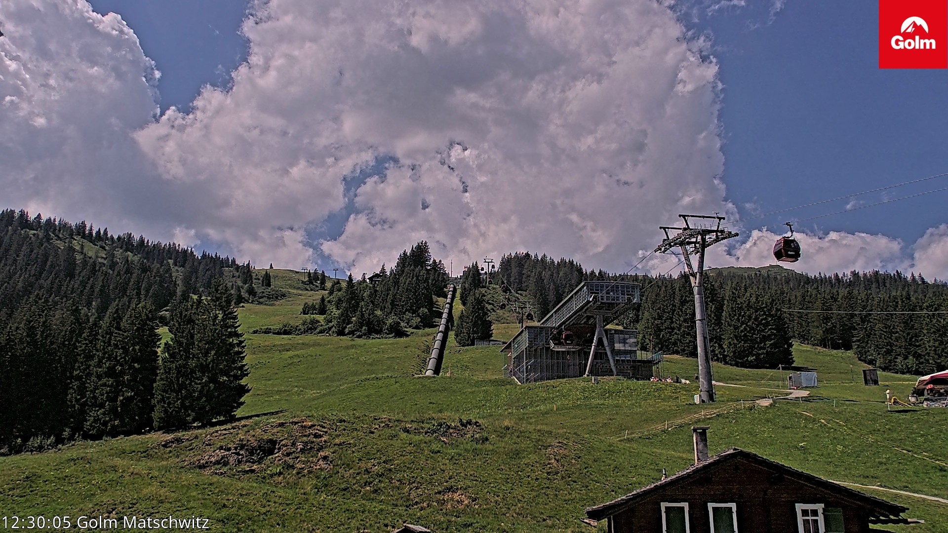 Archiv Foto Webcam Matschwitz am Golm
