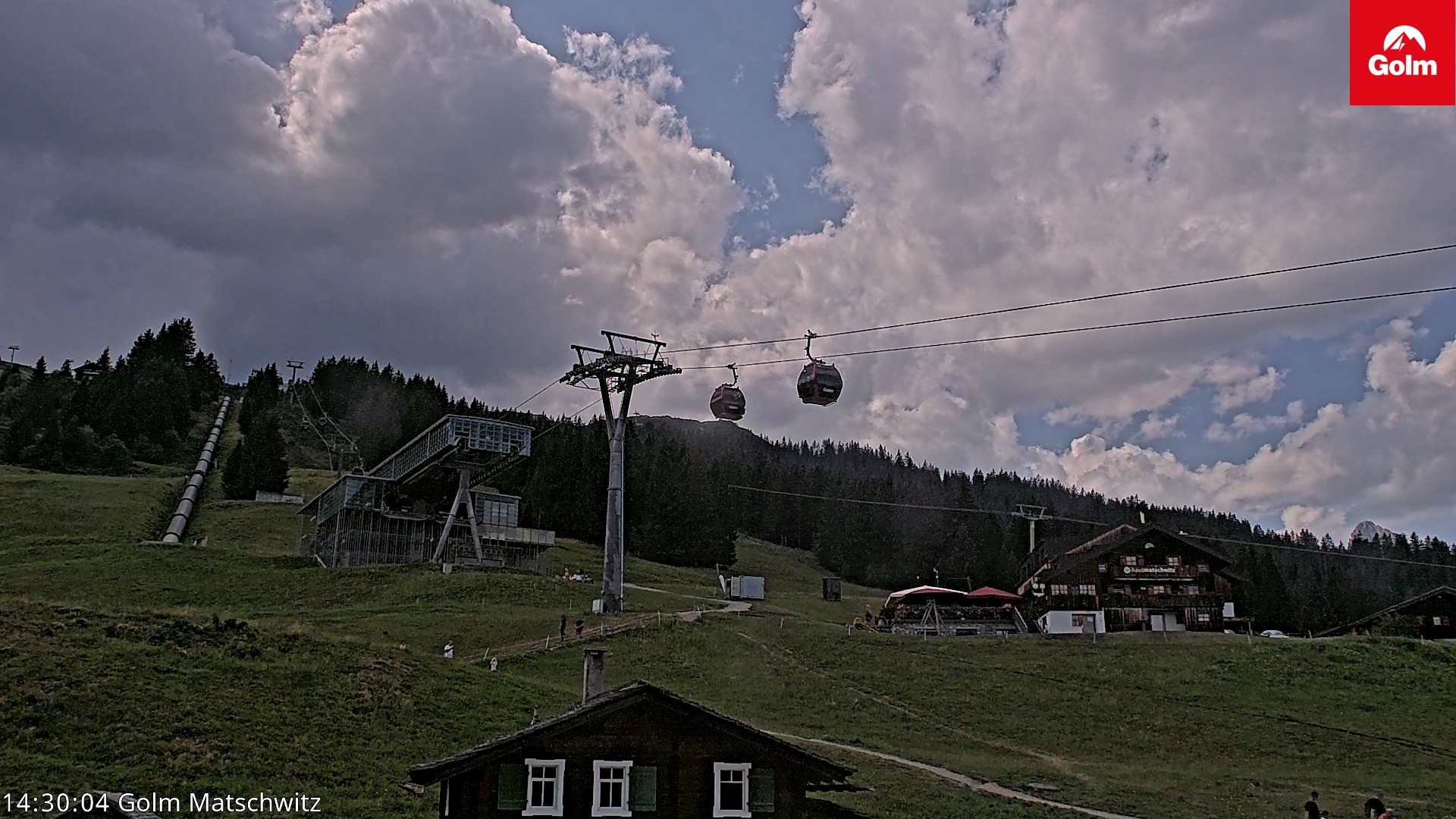 Archiv Foto Webcam Matschwitz am Golm