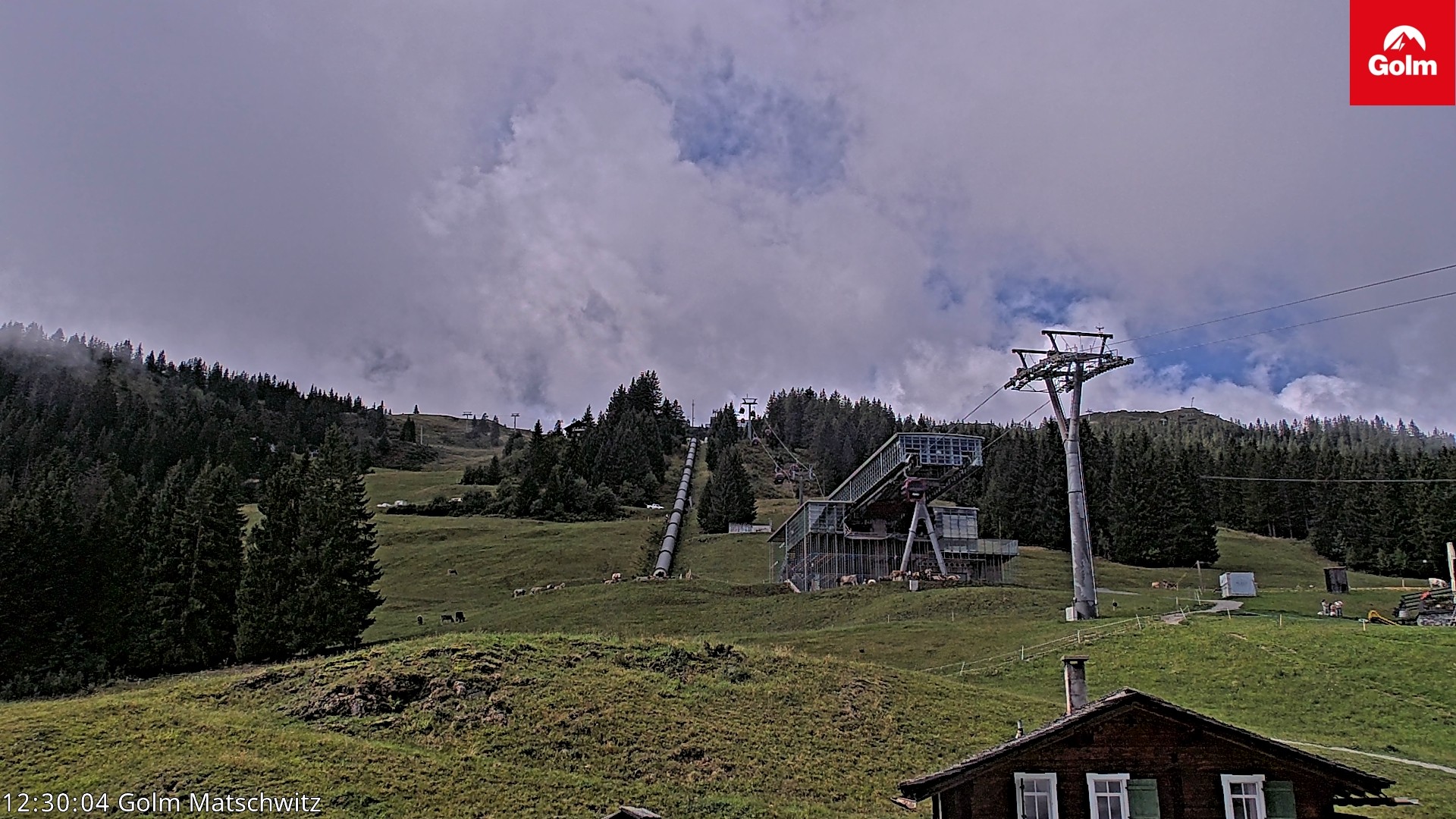 Archiv Foto Webcam Matschwitz am Golm