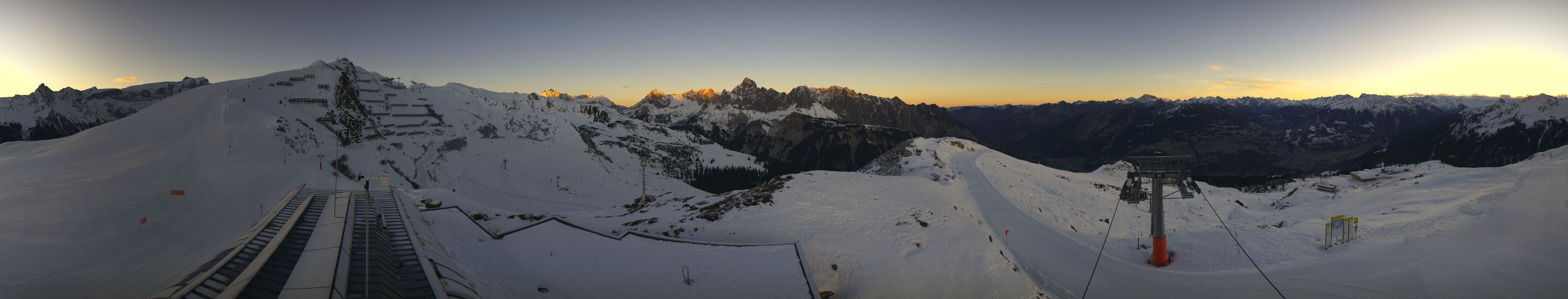 Archiv Foto Webcam Hüttenkopf, Vorarlberg