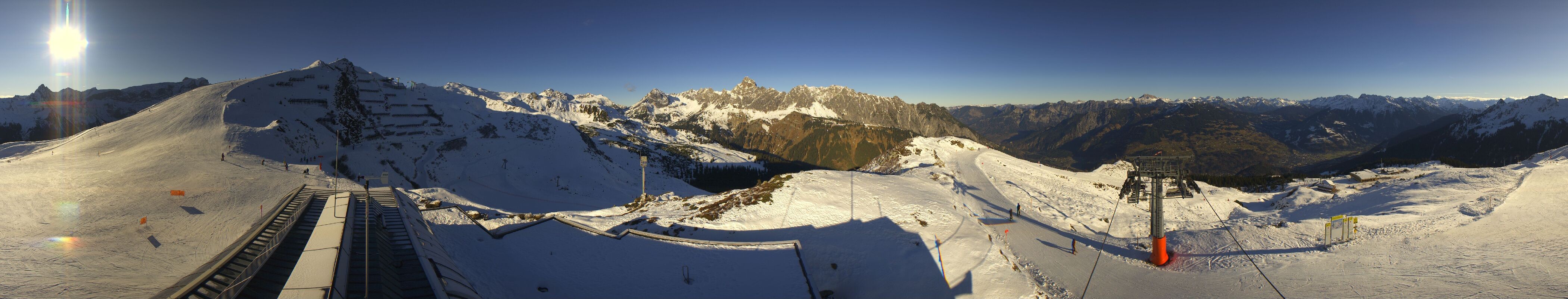 Archiv Foto Webcam Hüttenkopf, Vorarlberg