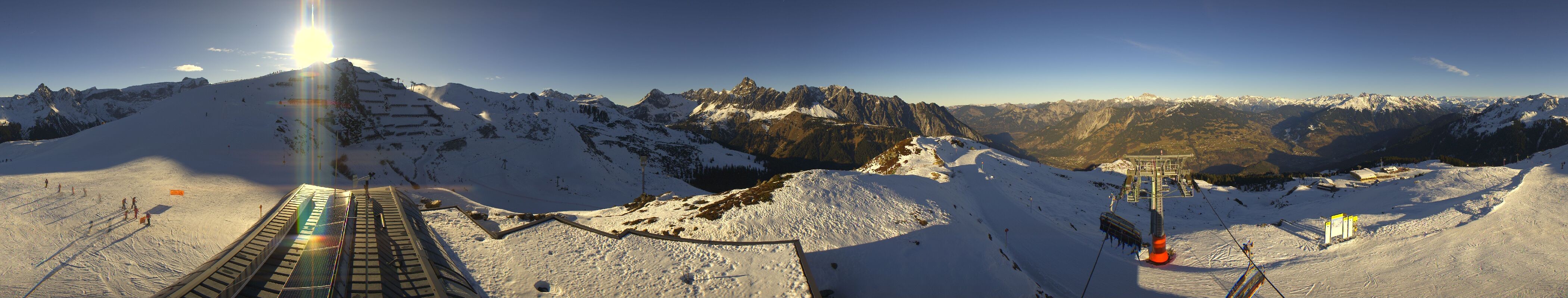 Archiv Foto Webcam Hüttenkopf, Vorarlberg