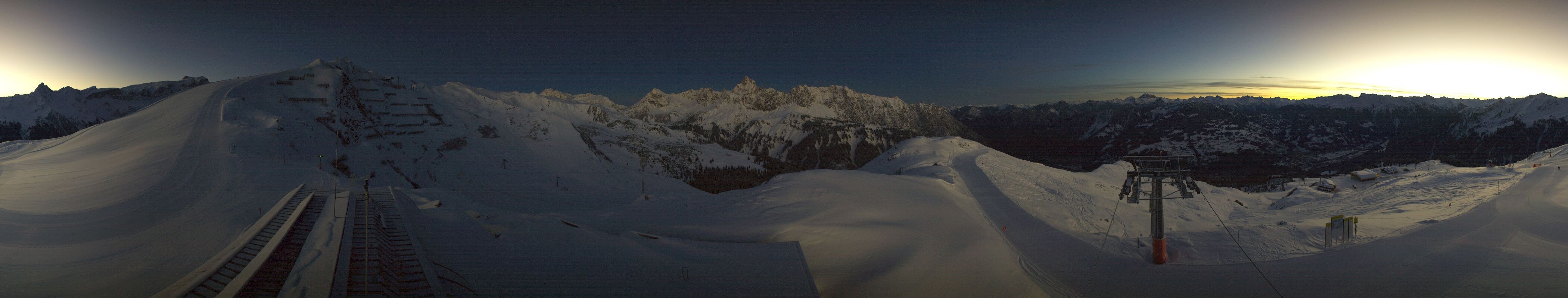 Archiv Foto Webcam Hüttenkopf, Vorarlberg