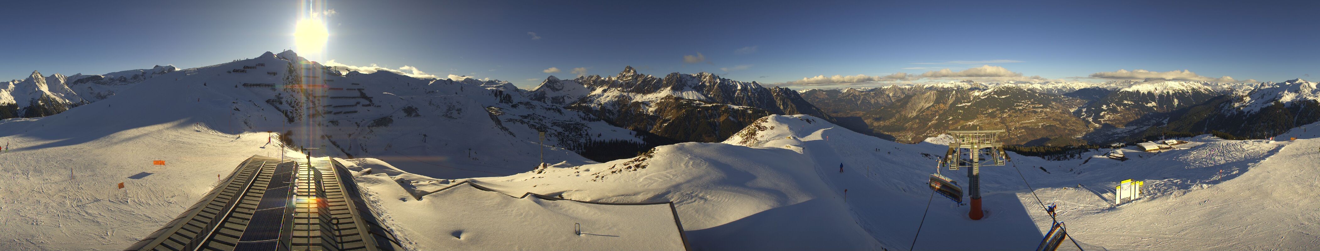 Archiv Foto Webcam Hüttenkopf, Vorarlberg