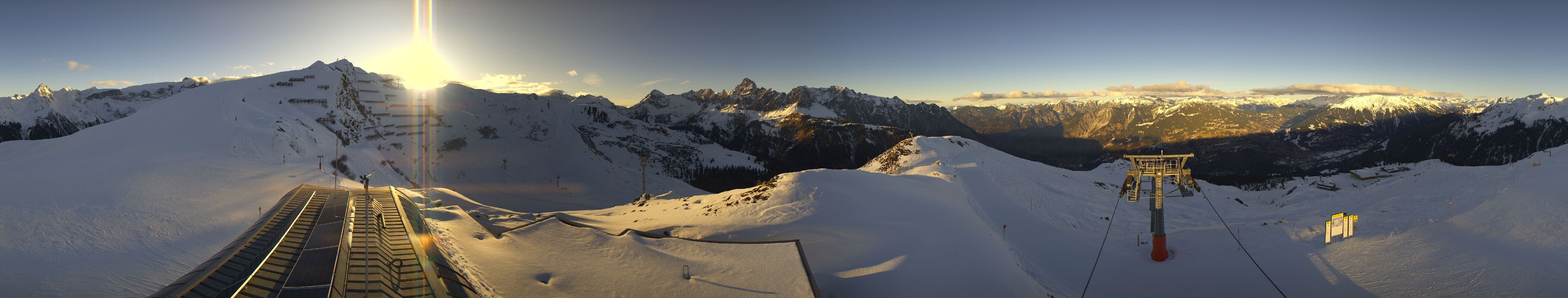 Archiv Foto Webcam Hüttenkopf, Vorarlberg