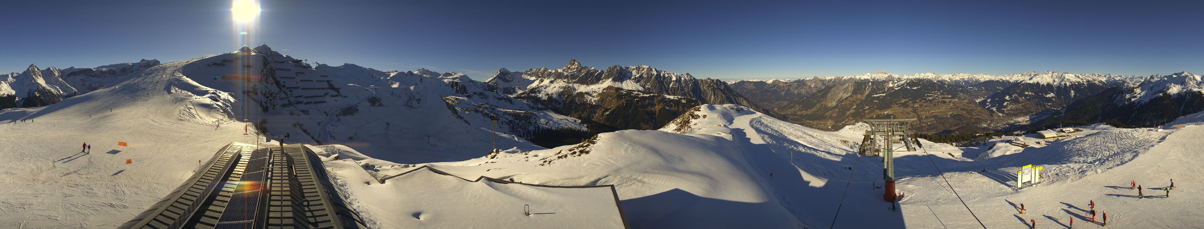 Archiv Foto Webcam Hüttenkopf, Vorarlberg
