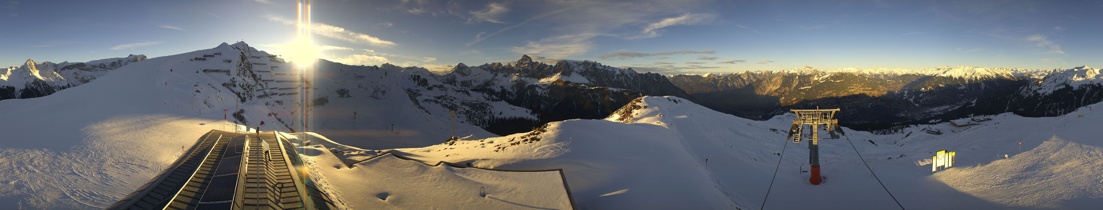Archiv Foto Webcam Hüttenkopf, Vorarlberg