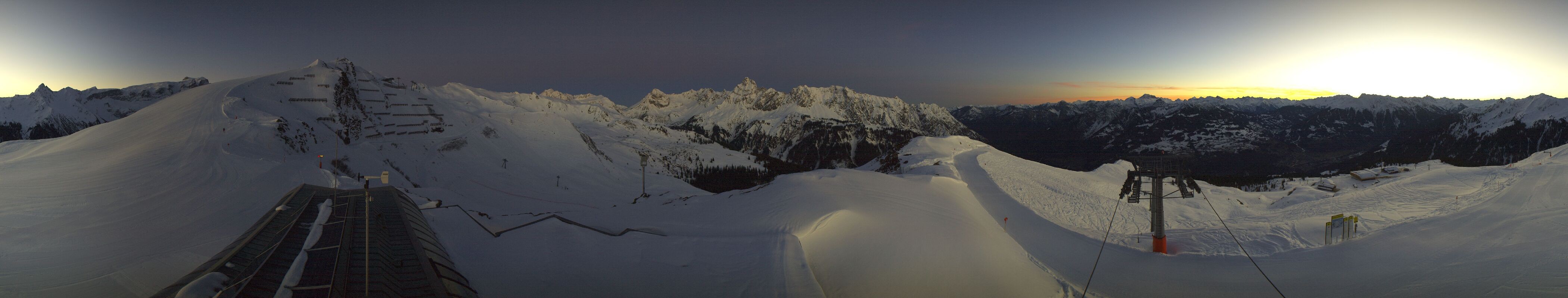 Archiv Foto Webcam Hüttenkopf, Vorarlberg