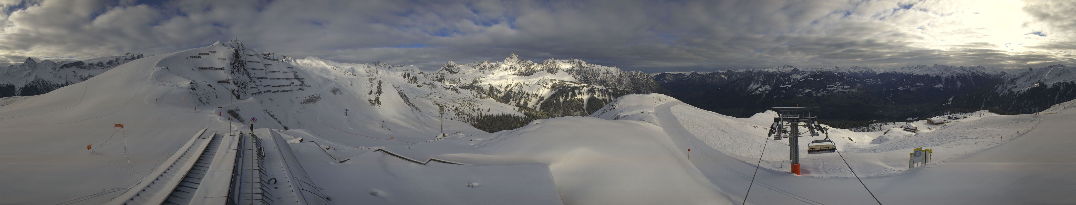 Archiv Foto Webcam Hüttenkopf, Vorarlberg
