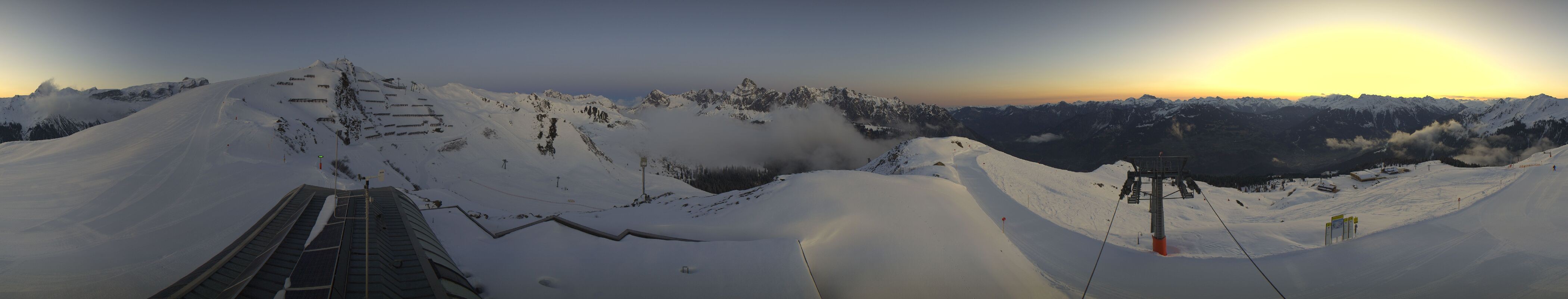 Archiv Foto Webcam Hüttenkopf, Vorarlberg