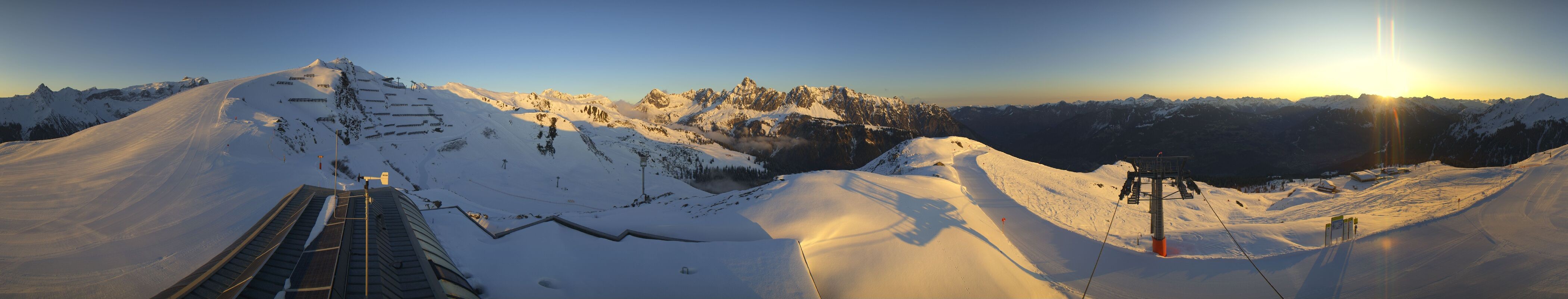 Archiv Foto Webcam Hüttenkopf, Vorarlberg