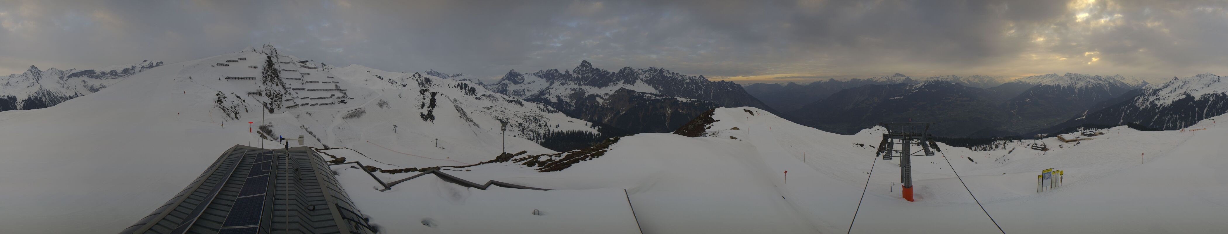 Archiv Foto Webcam Hüttenkopf, Vorarlberg