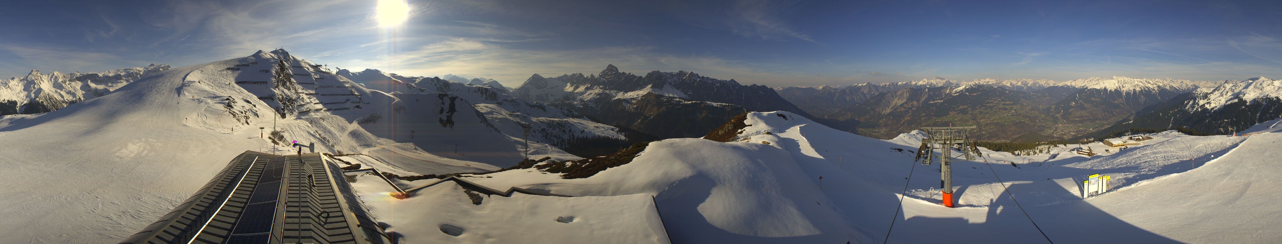 Archiv Foto Webcam Hüttenkopf, Vorarlberg
