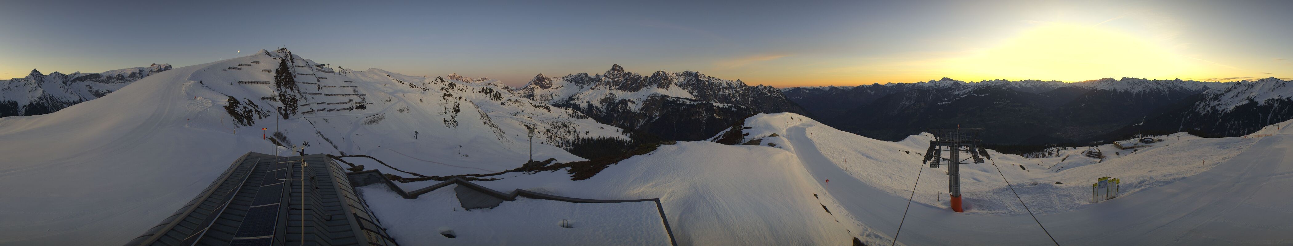 Archiv Foto Webcam Hüttenkopf, Vorarlberg