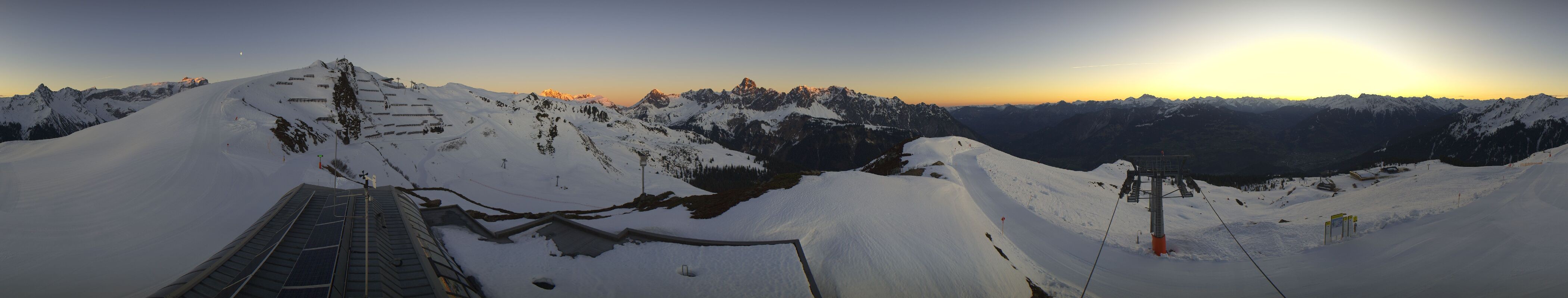 Archived image Webcam Mountain "Hüttenkopf", Vorarlberg