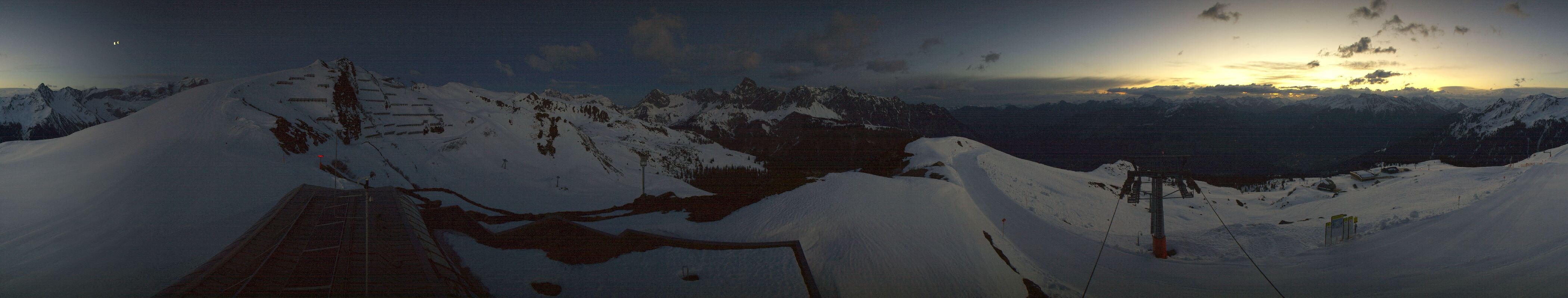 Archiv Foto Webcam Hüttenkopf, Vorarlberg