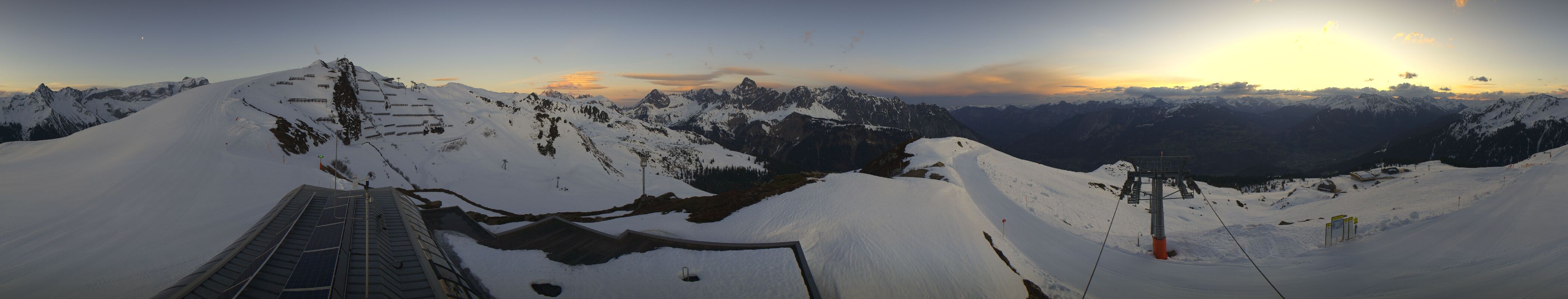 Archiv Foto Webcam Hüttenkopf, Vorarlberg