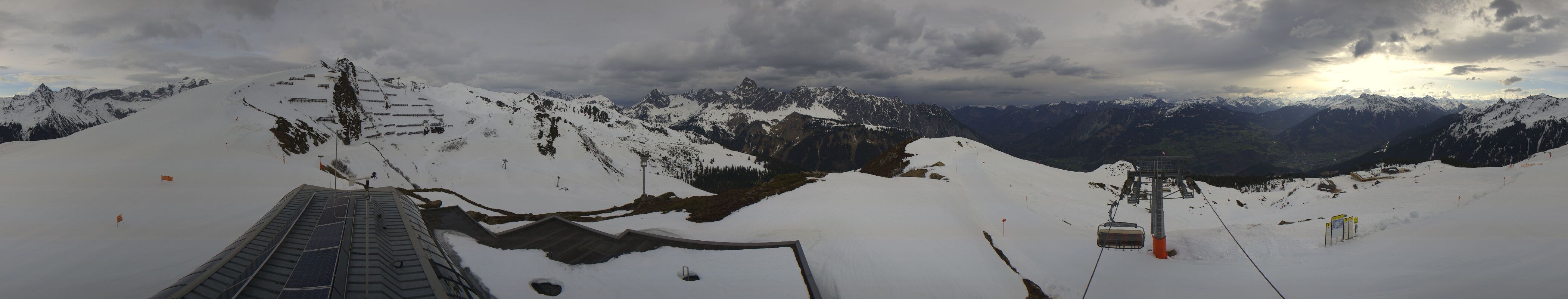 Archiv Foto Webcam Hüttenkopf, Vorarlberg