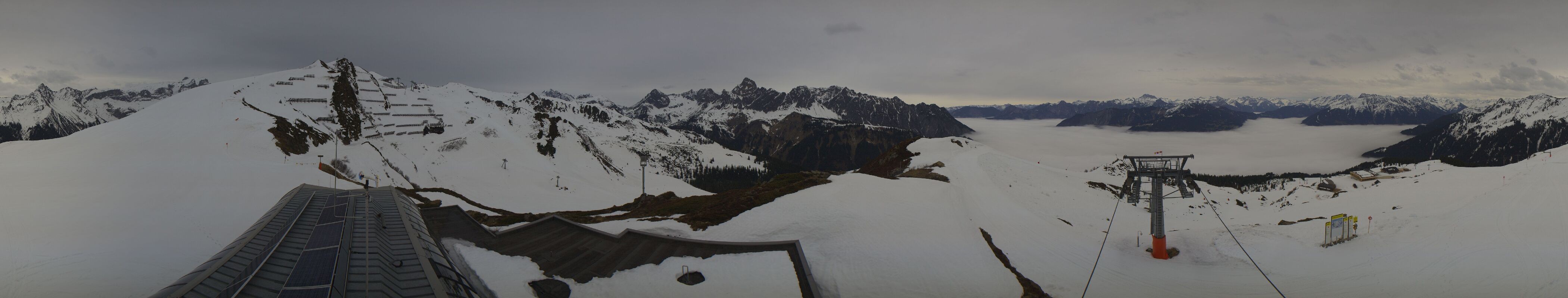 Archived image Webcam Mountain "Hüttenkopf", Vorarlberg