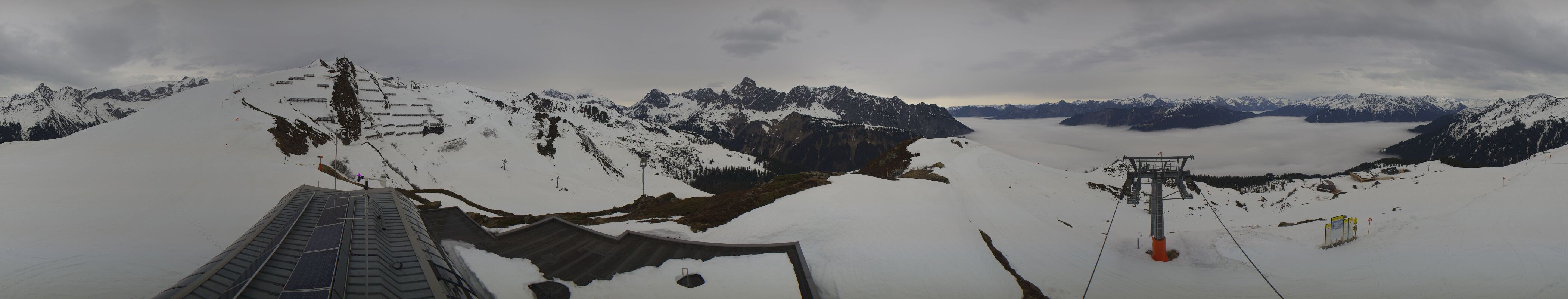 Archived image Webcam Mountain "Hüttenkopf", Vorarlberg