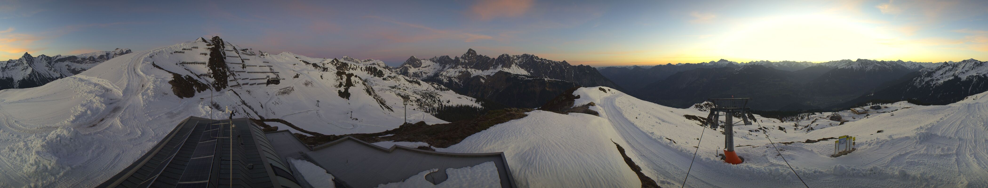 Archiv Foto Webcam Hüttenkopf, Vorarlberg