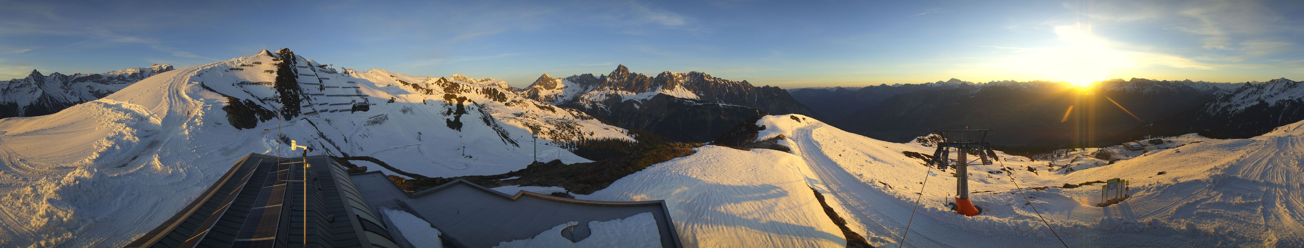 Archiv Foto Webcam Hüttenkopf, Vorarlberg
