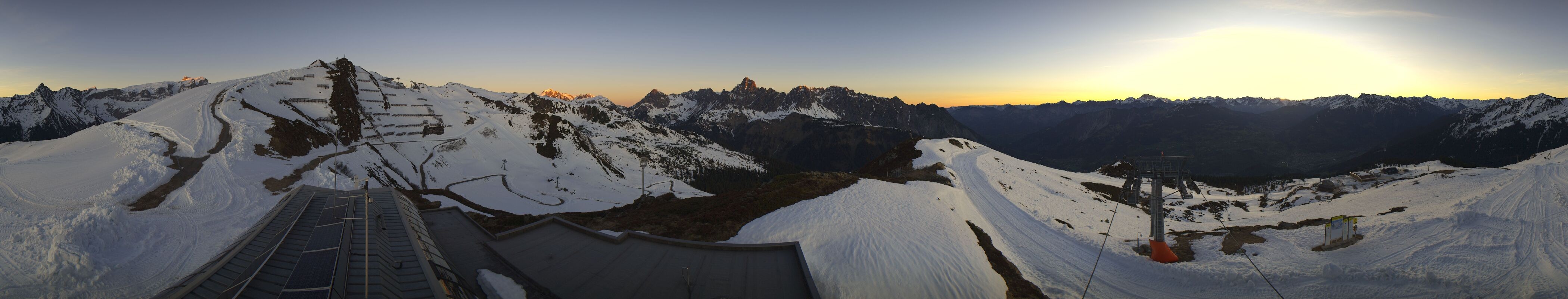 Archived image Webcam Mountain "Hüttenkopf", Vorarlberg