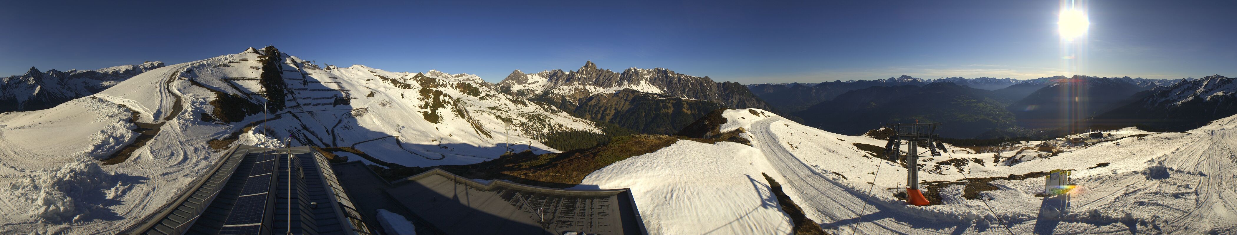 Archived image Webcam Mountain "Hüttenkopf", Vorarlberg