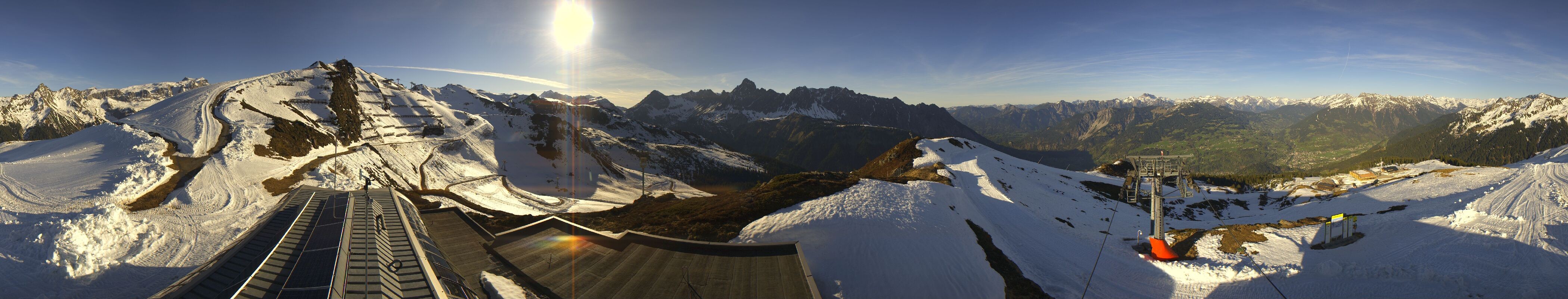 Archived image Webcam Mountain "Hüttenkopf", Vorarlberg