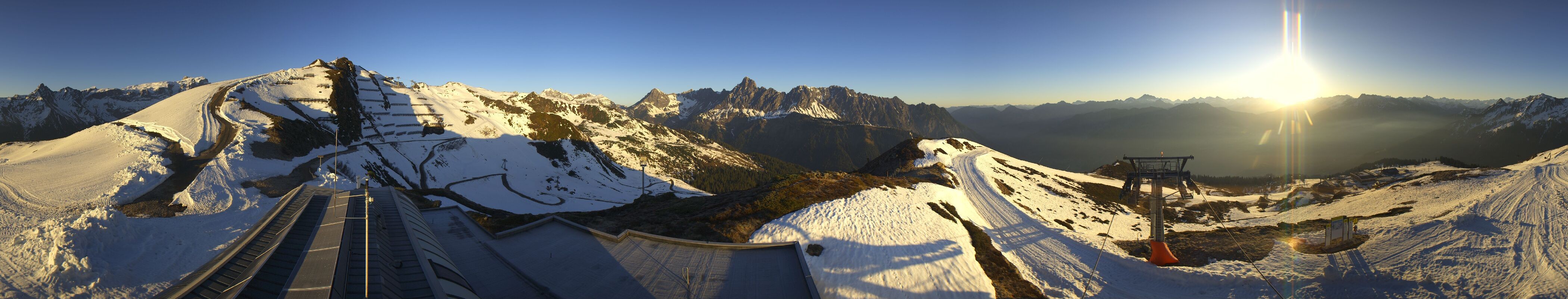 Archiv Foto Webcam Hüttenkopf, Vorarlberg