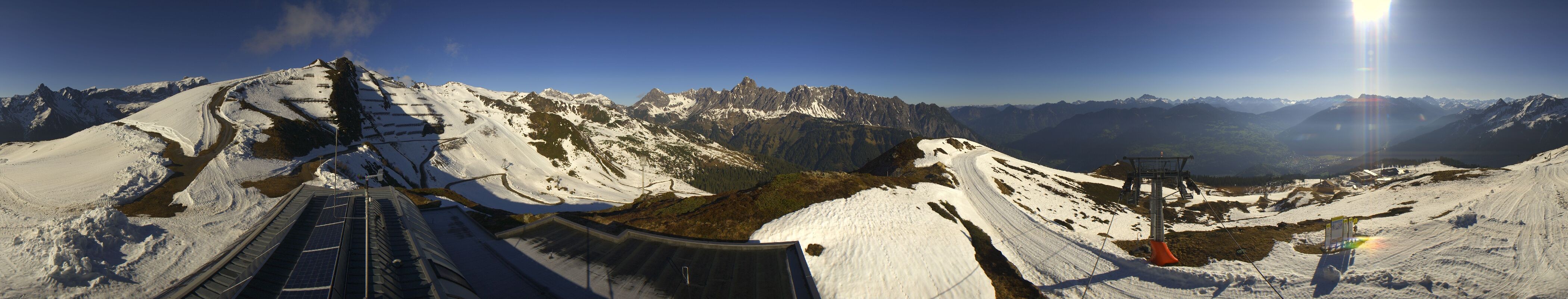 Archiv Foto Webcam Hüttenkopf, Vorarlberg
