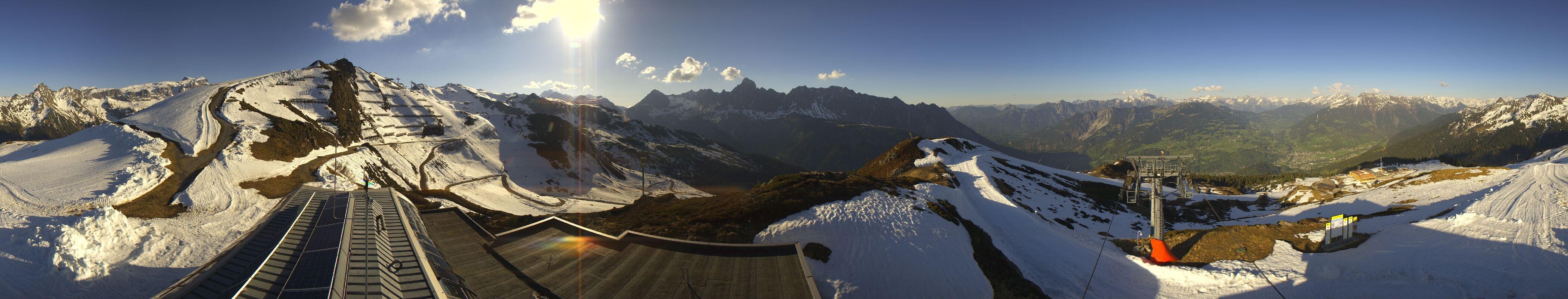 Archiv Foto Webcam Hüttenkopf, Vorarlberg